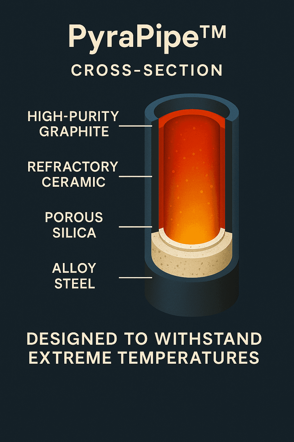 PyraPipe cross section